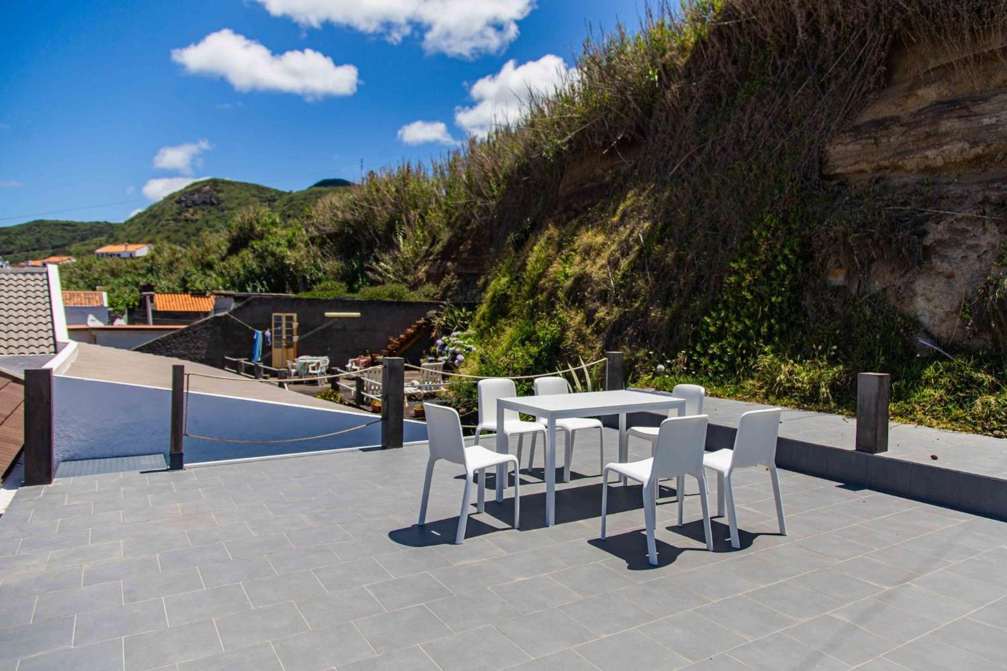 Mosteiros Beach House Exterior foto