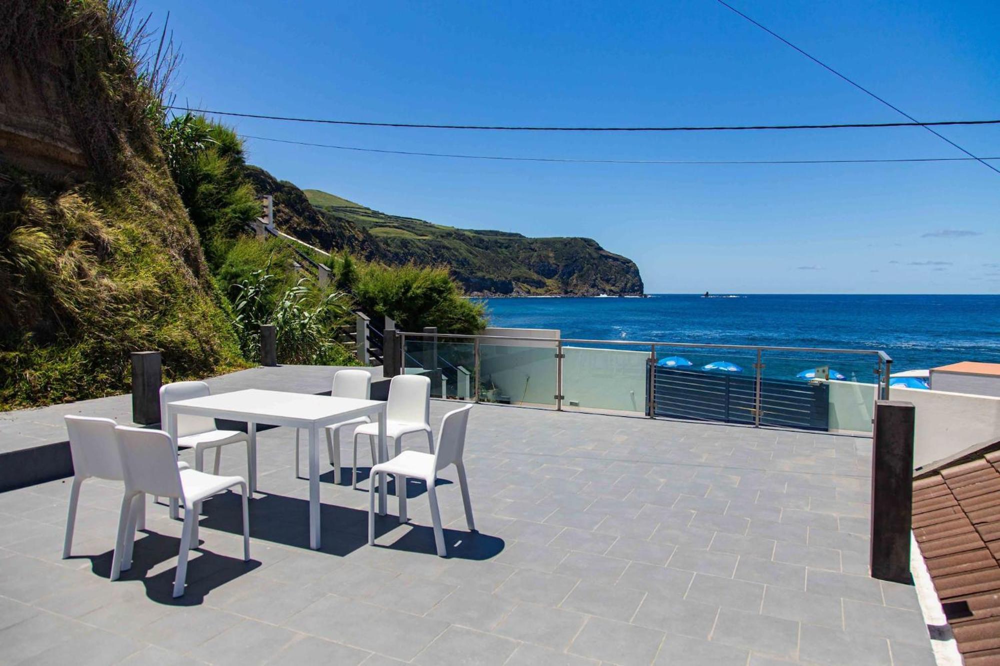 Mosteiros Beach House Exterior foto